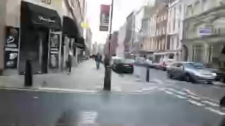 A street view in Hatton Garden during the 2015 working day