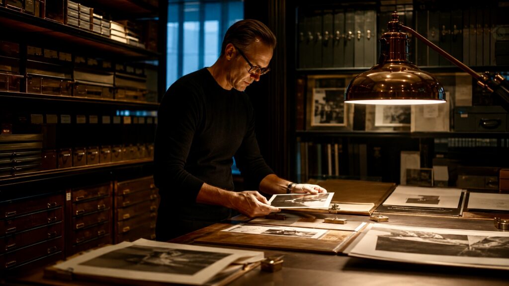 Focused study in an archive workspace