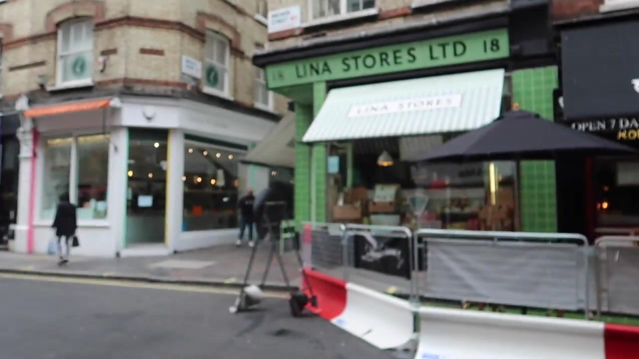 Lina Stores delicatessen at 18 Brewer Street in Soho