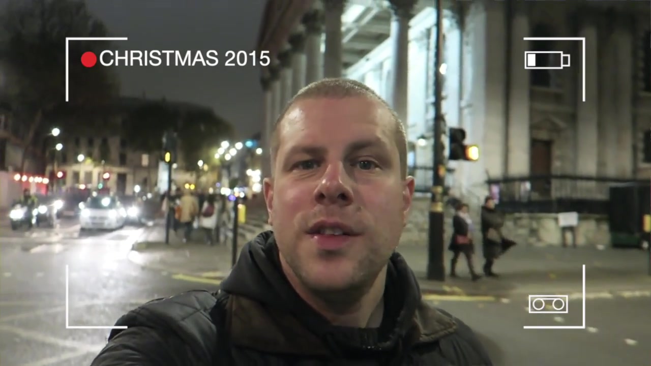 Barry Roberts speaking about the St Martin-in-the-Fields Christmas Appeal in London