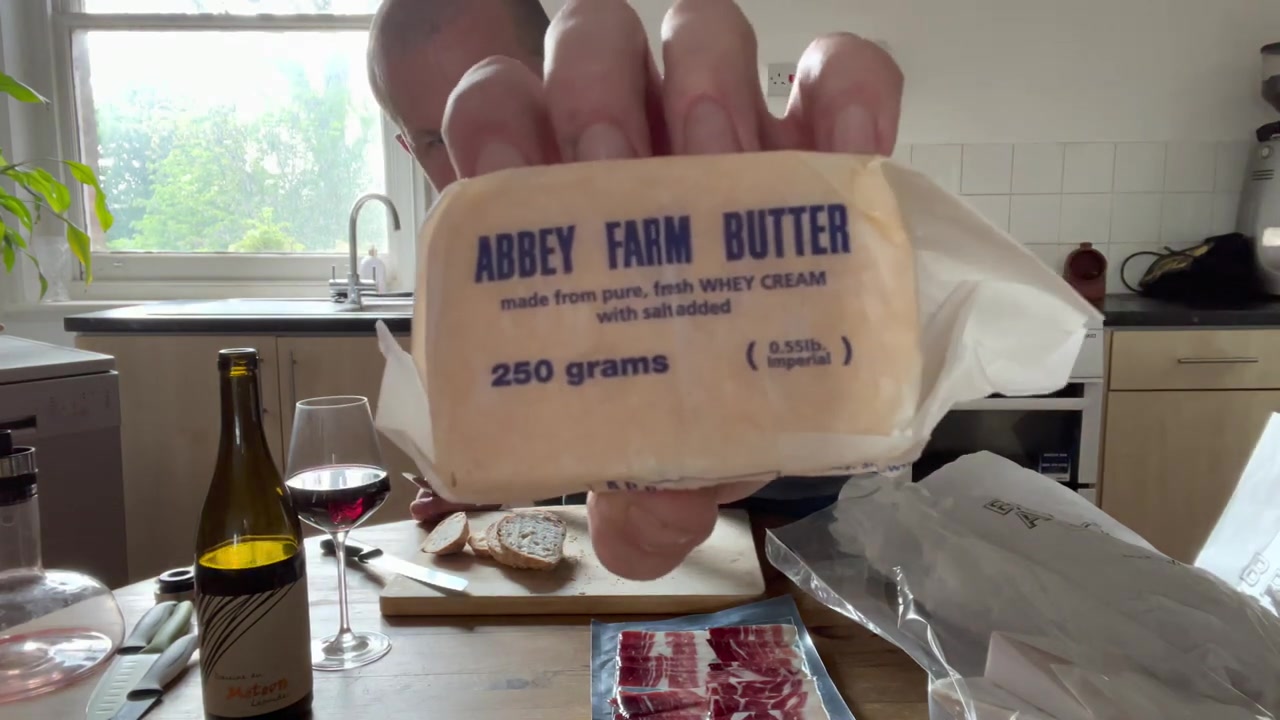 Abbey Farm whey butter held up during the 2022 tasting