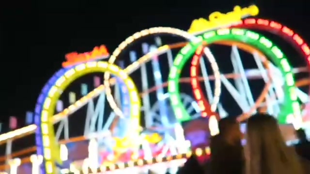 Illuminated Giant Wheel at Hyde Park Winter Wonderland in 2016