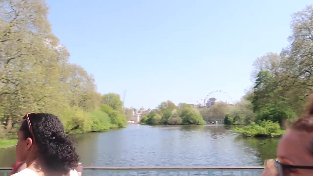 St James’s Park lake during the London Marathon in April 2018