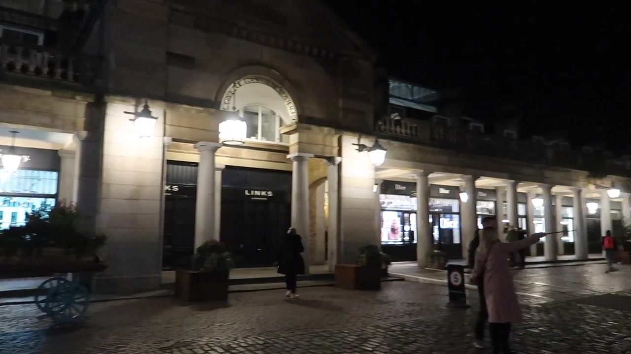 The Punch and Judy pub overlooking Covent Garden piazza
