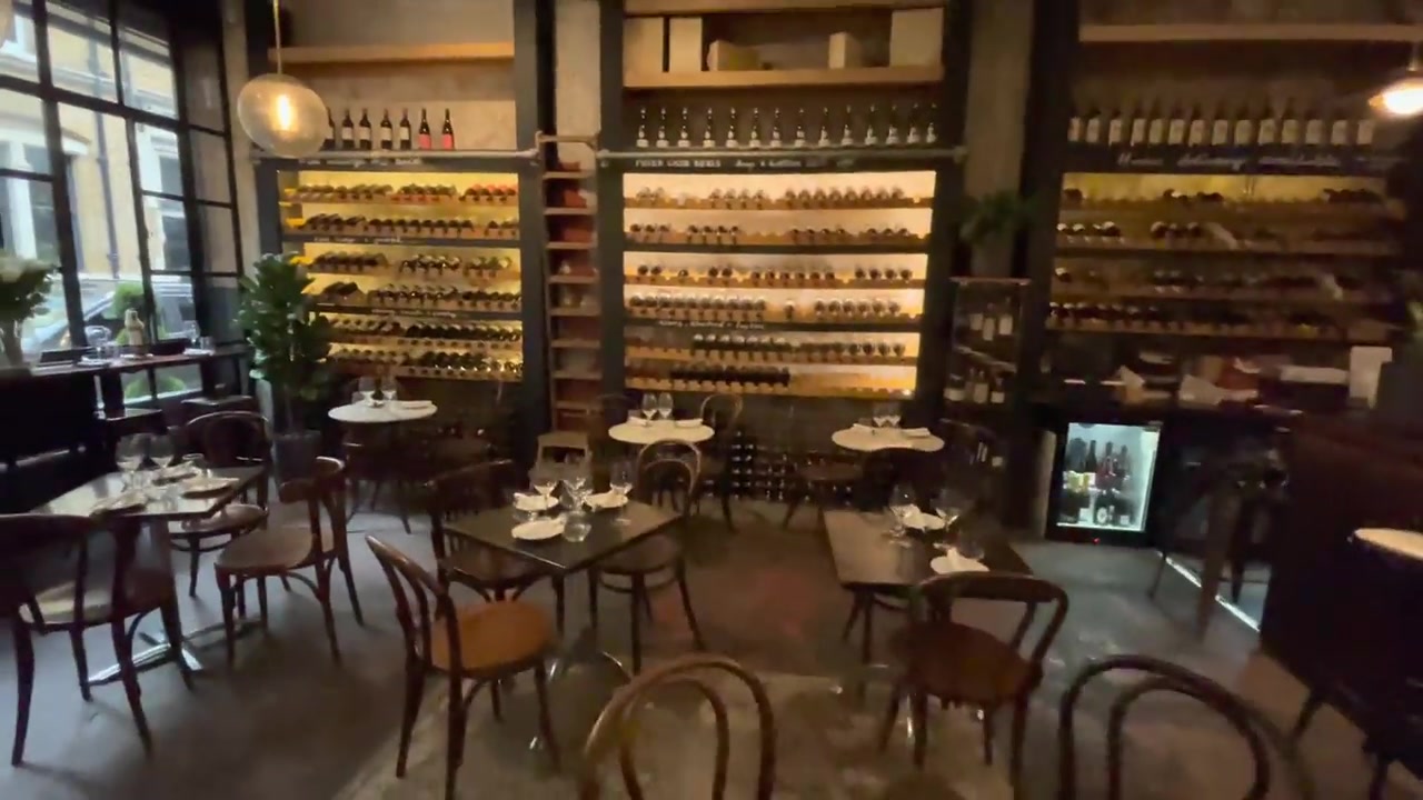Interior of Bedales wine bar at Borough Market