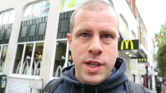 Barry outside the former Chelsea Drugstore in 2016