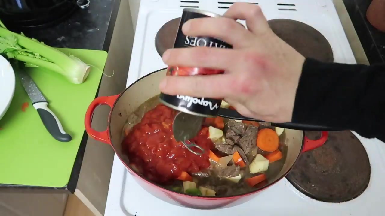 The casserole before its long spell in the oven.