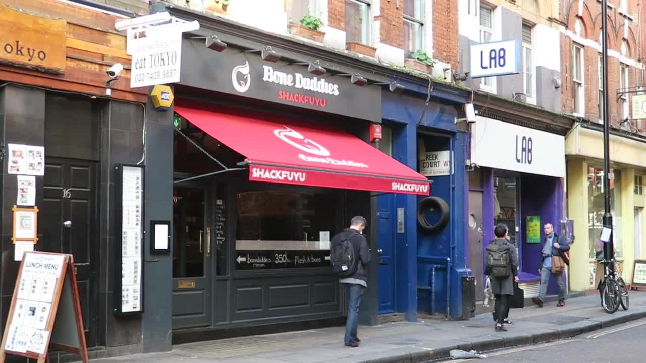 Shackfuyu on Old Compton Street in 2016
