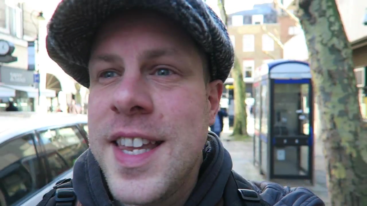 Barry Roberts heading from Hatton Garden for lunch in 2016