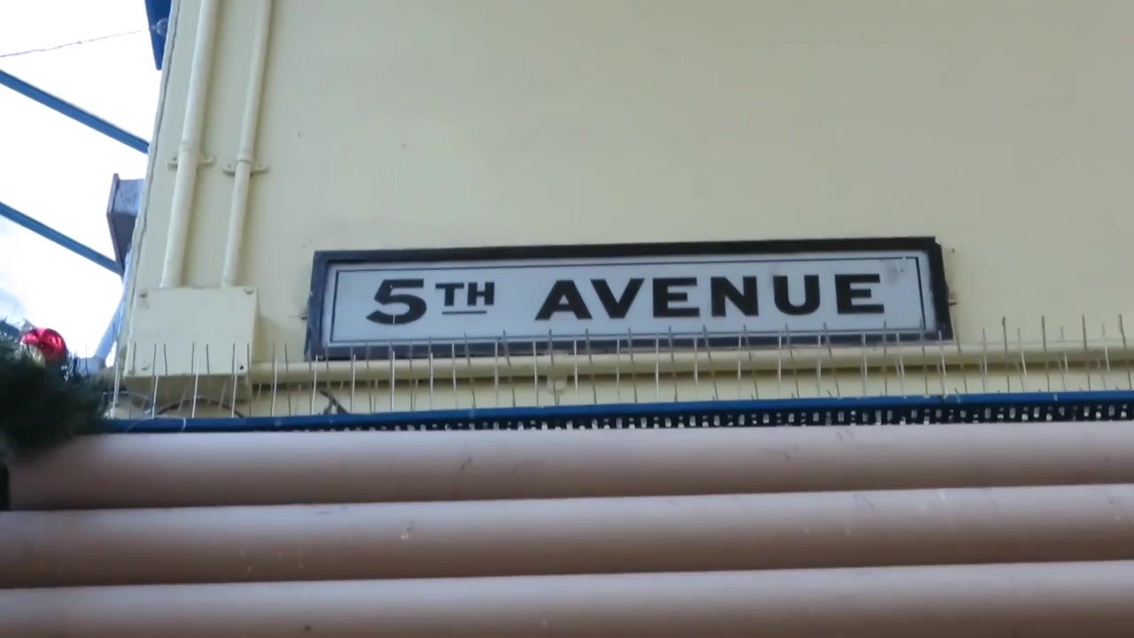 5th Avenue sign inside Brixton Village market